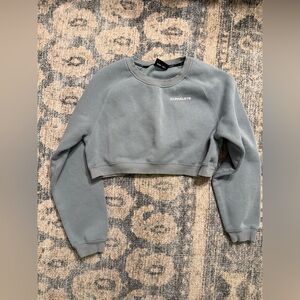 Alphalete‎ Classic Crew  Steel Blue Large Excellent Condition